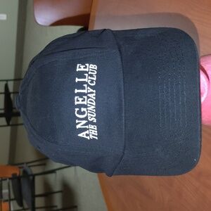 Angelle The Sunday Club Embroidered Adjustable Unstructured Hat